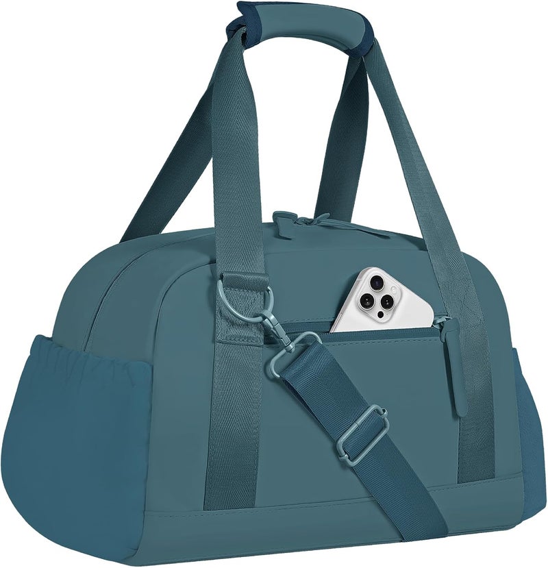 cysiyu Mini Gym Bag for Women Girls Small Gym Tote Bag with Wet Compartment Waterproof Travel Duffle Bag Cute Workout Sport Bag - Image 1